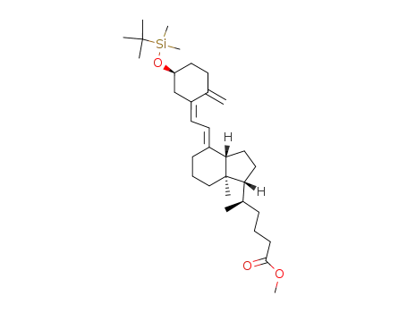 (3β,5Z,7E)-3-(tert-Butyldimethylsiluloxy)-9,10-secochola05,7,10(19)-triene-24-carboxylic Acid Methyl Ester