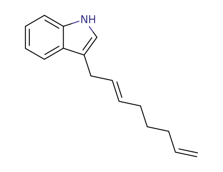 3-[(E)-octa-2,7-dienyl]-1H-indole
