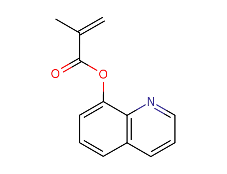 Molecular Structure of 19352-51-3 (8-quinolyl methacrylate)