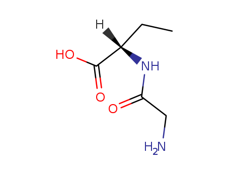 Butanoic acid,2-[(2-aminoacetyl)amino]-, (2S)-