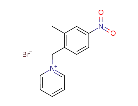 Molecular Structure of 22162-16-9 (2-methyl-4-nitrobenzylpyridinium bromide)