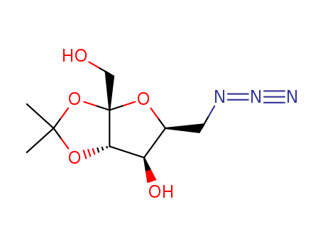 .alpha.-L-Sorbofuranose, 6-azido-6-deoxy-2,3-O-(1-methylethylidene)-