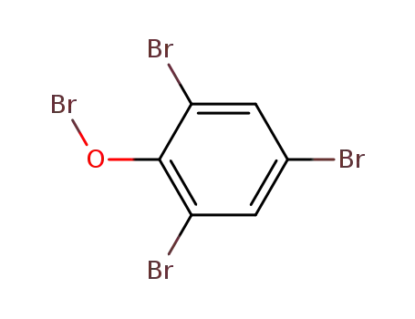 Molecular Structure of 127822-14-4 (hypobromous acid-(2,4,6-tribromo-phenyl ester))