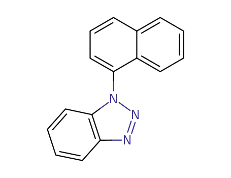 Molecular Structure of 98154-49-5 (1-(naphthalen-1-yl)-1H-benzo[d][1,2,3]triazole)