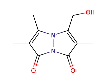 3-(hydroxymethyl)-2,5,6-trimethylpyrazolo[1,2-a]pyrazole-1,7-dione
