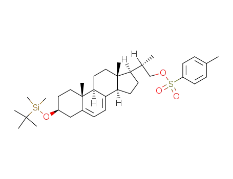 3β-((tert-butyldimethylsilyl)oxy)-22-tosyloxy-23,24-bisn-orchol-5,7-dien