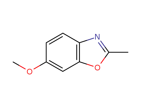 Molecular Structure of 23999-64-6 (6-methoxy-2-methylbenzoxazole)