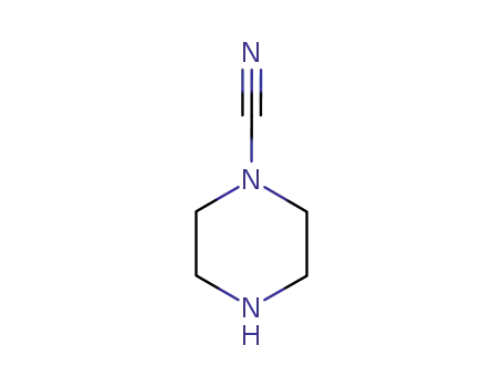 Molecular Structure of 34065-01-5 (1-cyanopiperazine)