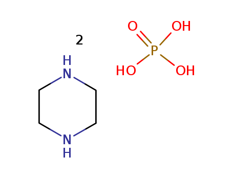 Piperazine, phosphate