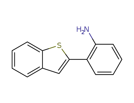 Molecular Structure of 38210-45-6 (2-(benzo[b]thiophen-2-yl)benzenamine)