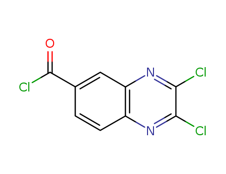 6-Quinoxalinecarbonylchloride, 2,3-dichloro-