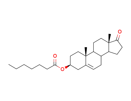 Molecular Structure of 23983-43-9 (Dehydroepiandrosterone enanthate)