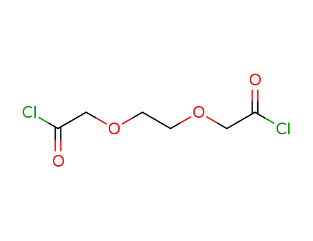 Molecular Structure of 31255-09-1 (Acetyl chloride, 2,2'-[1,2-ethanediylbis(oxy)]bis-)
