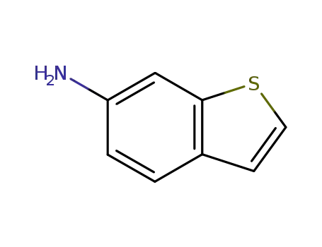 Molecular Structure of 5339-33-3 (Benzo[b]thiophene-6-amine)