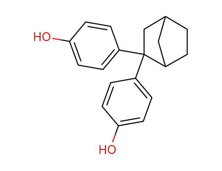Molecular Structure of 1943-96-0 (4,4'-Bicyclo[2.2.1]hept-2-ylidenebisphenol)