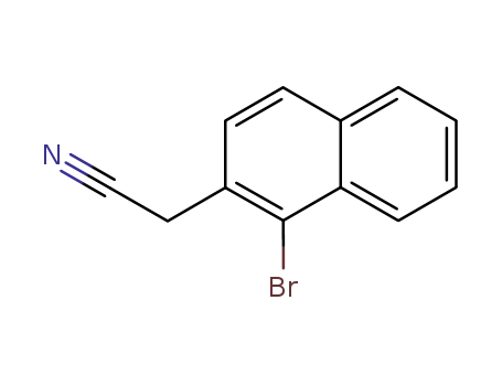 Molecular Structure of 6323-67-7 ((1-bromonaphthalen-2-yl)acetonitrile)