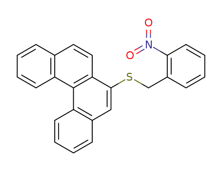 6-(2-Nitro-benzylsulfanyl)-benzo[c]phenanthrene