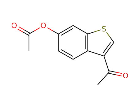 6-acetoxy-3-acetylbenzo<b>thiophen