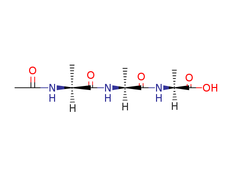 N-acetyl-N-L-alanyl-N-L-alanyl-L-alanine