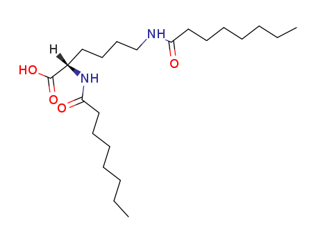 L-Lysine,N2,N6-bis(1-oxooctyl)-