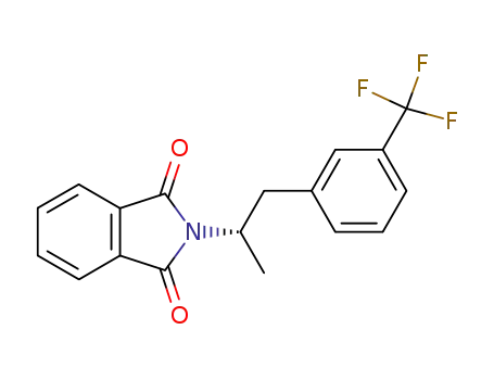 2-[(S)-1-Methyl-2-(3-trifluoromethyl-phenyl)-ethyl]-isoindole-1,3-dione