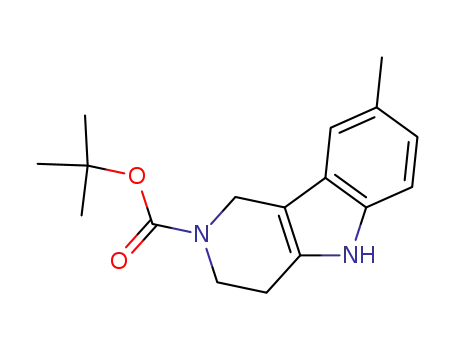 tert-butyl 8-methyl-1,3,4,5-tetrahydro-2H-pyrido[4,3-b]indole-2-carboxylate