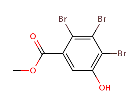 Benzoic acid, 2,3,4-tribromo-5-hydroxy-, methyl ester