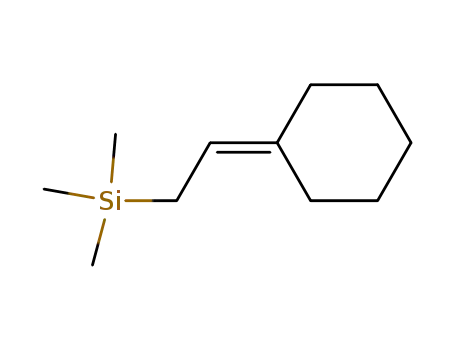 Silane, (2-cyclohexylideneethyl)trimethyl-