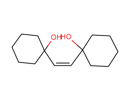 Molecular Structure of 84072-32-2 (1-[(Z)-2-(1-hydroxycyclohexyl)-1-ethenyl]-1-cyclohexanol)