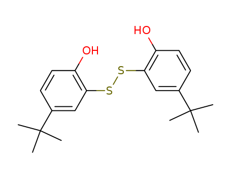 4-tert-butyl-2-(5-tert-butyl-2-hydroxyphenyl)disulfanylphenol