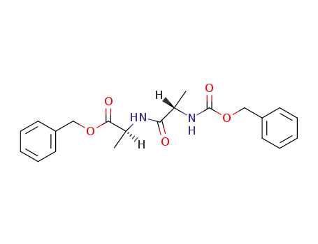 Molecular Structure of 3886-07-5 (L-Alanine, N-[N-[(phenylmethoxy)carbonyl]-L-alanyl]-, phenylmethyl ester)
