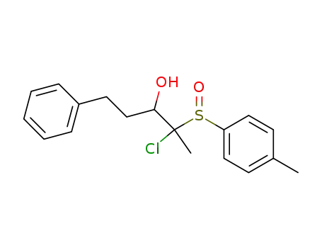 Benzenepropanol, a-[1-chloro-1-[(4-methylphenyl)sulfinyl]ethyl]-