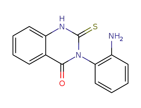 Molecular Structure of 422274-32-6 (3-(2-aminophenyl)-2-sulfanylquinazolin-4(3H)-one)