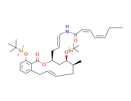 Molecular Structure of 350794-14-8 (bis[teri-butyl(dimethyl)silyl]-salicylihalamide)