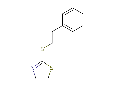 Molecular Structure of 35317-02-3 (Thiazole, 4,5-dihydro-2-[(2-phenylethyl)thio]-)