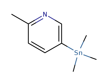 Pyridine, 2-methyl-5-(trimethylstannyl)-