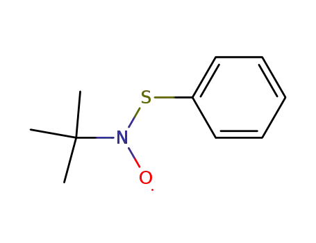 tert-butyl thiophenoxy nitroxide radical