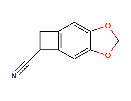 Cyclobuta[f]-1,3-benzodioxole-5-carbonitrile, 5,6-dihydro-