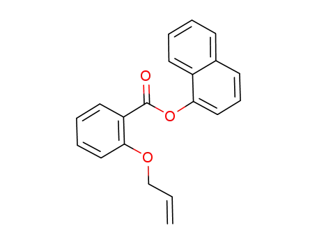 Molecular Structure of 1245937-16-9 (1-naphthyl 2-(allyloxy)benzoate)