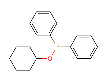 Phosphinous acid, diphenyl-, cyclohexyl ester