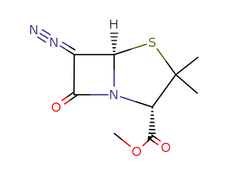 6-diazo-penicillanic acid methyl ester