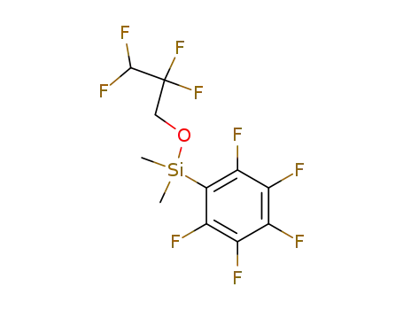 Dimethyl-pentafluorophenyl-(2,2,3,3-tetrafluoro-propoxy)-silane