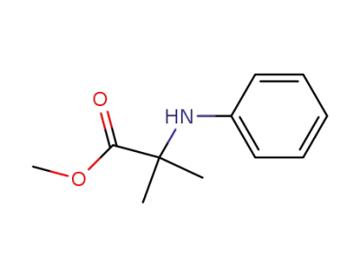 2-(フェニルアミノ)-2-メチルプロパン酸メチル
