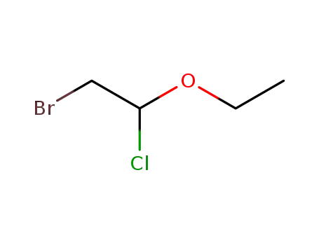 Molecular Structure of 89125-30-4 (α-Chloro-β-bromoethyl ethyl ether)