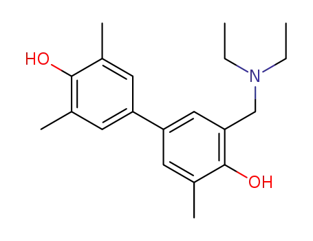 3-Diethylaminomethyl-5,3',5'-trimethyl-biphenyl-4,4'-diol