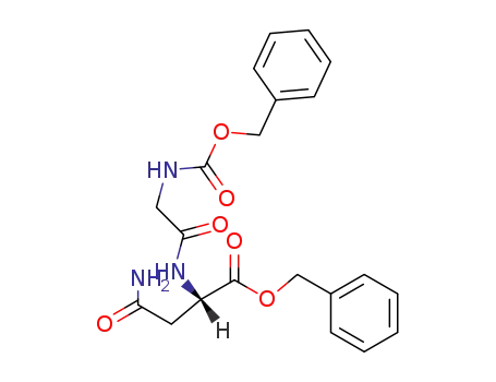 <N-(N-Benzyloxycarbonyl-glycyl)-L-asparagin>-benzylester