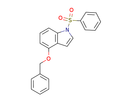 4-(Benzyloxy)-1-(phenylsulfonyl)-1H-indole 79315-62-1
