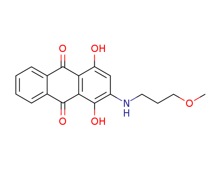 1,4-dihydroxy-2-(3-methoxypropylamino)anthracene-9,10-dione