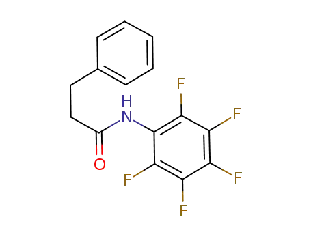 N-(2,3,4,5,6-pentafluorophenyl)-3-phenylpropanamide