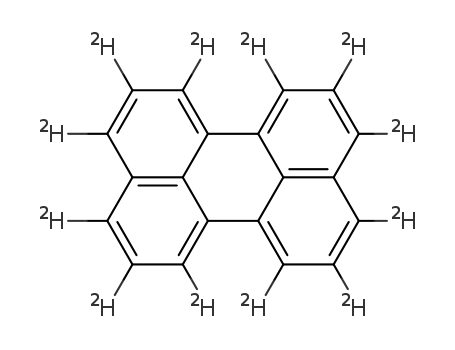 Molecular Structure of 1520-96-3 (PERYLENE-D12)